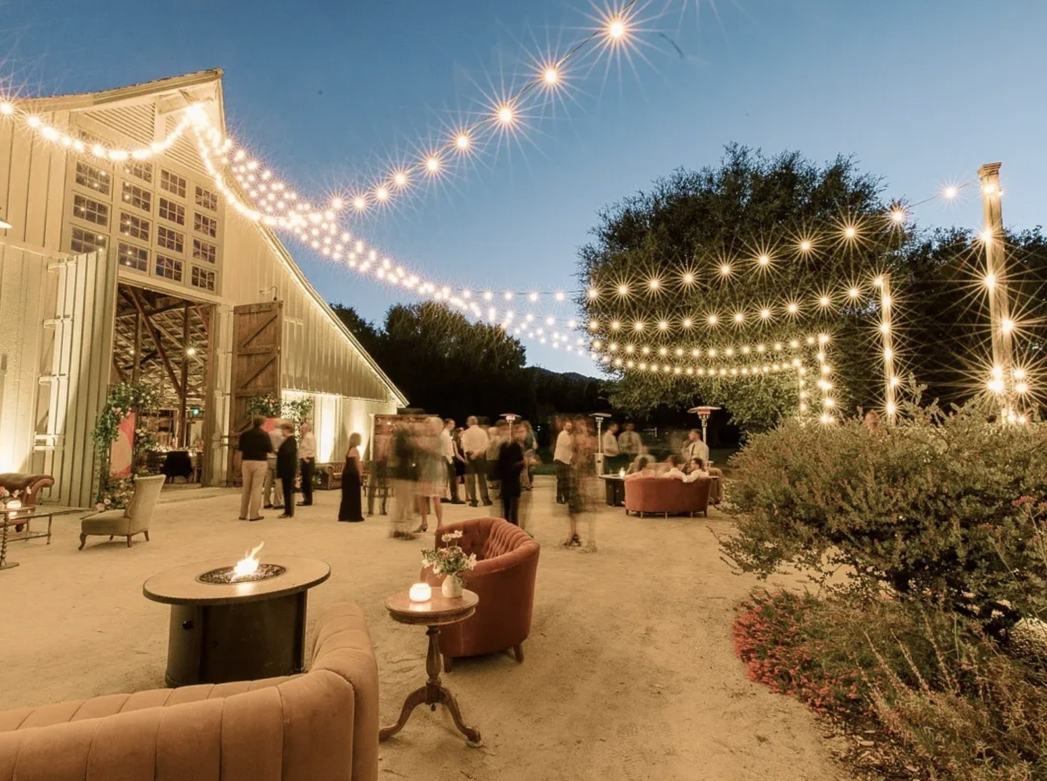 Ideas for lighting an outdoor wedding