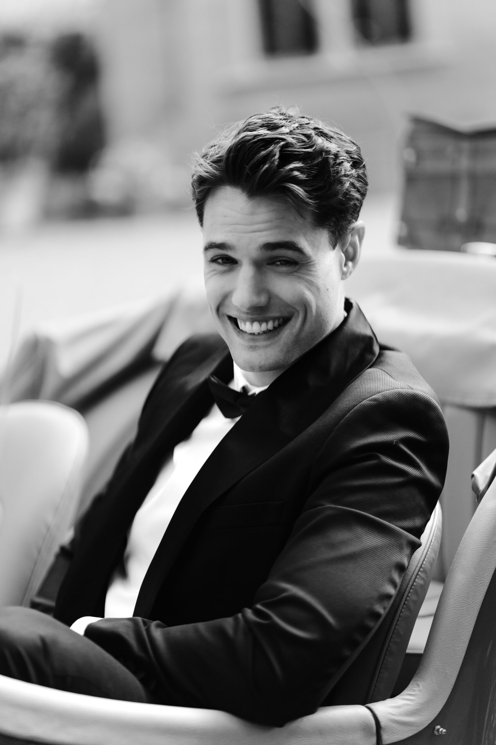 Dress code of black tie