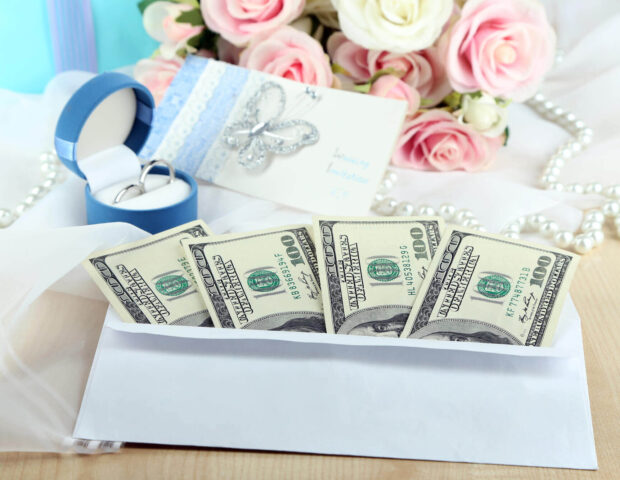 Wedding gift money