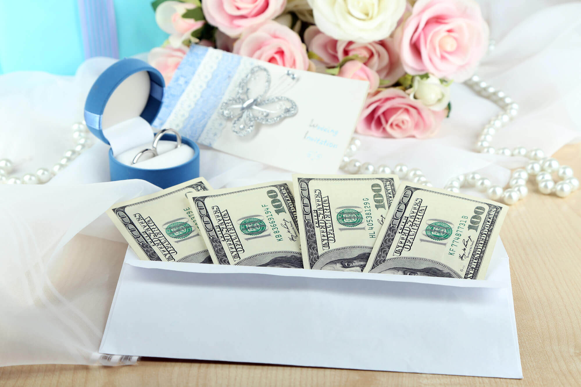 Wedding gift money