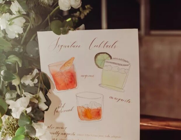Wedding Cocktail Menu Ideas