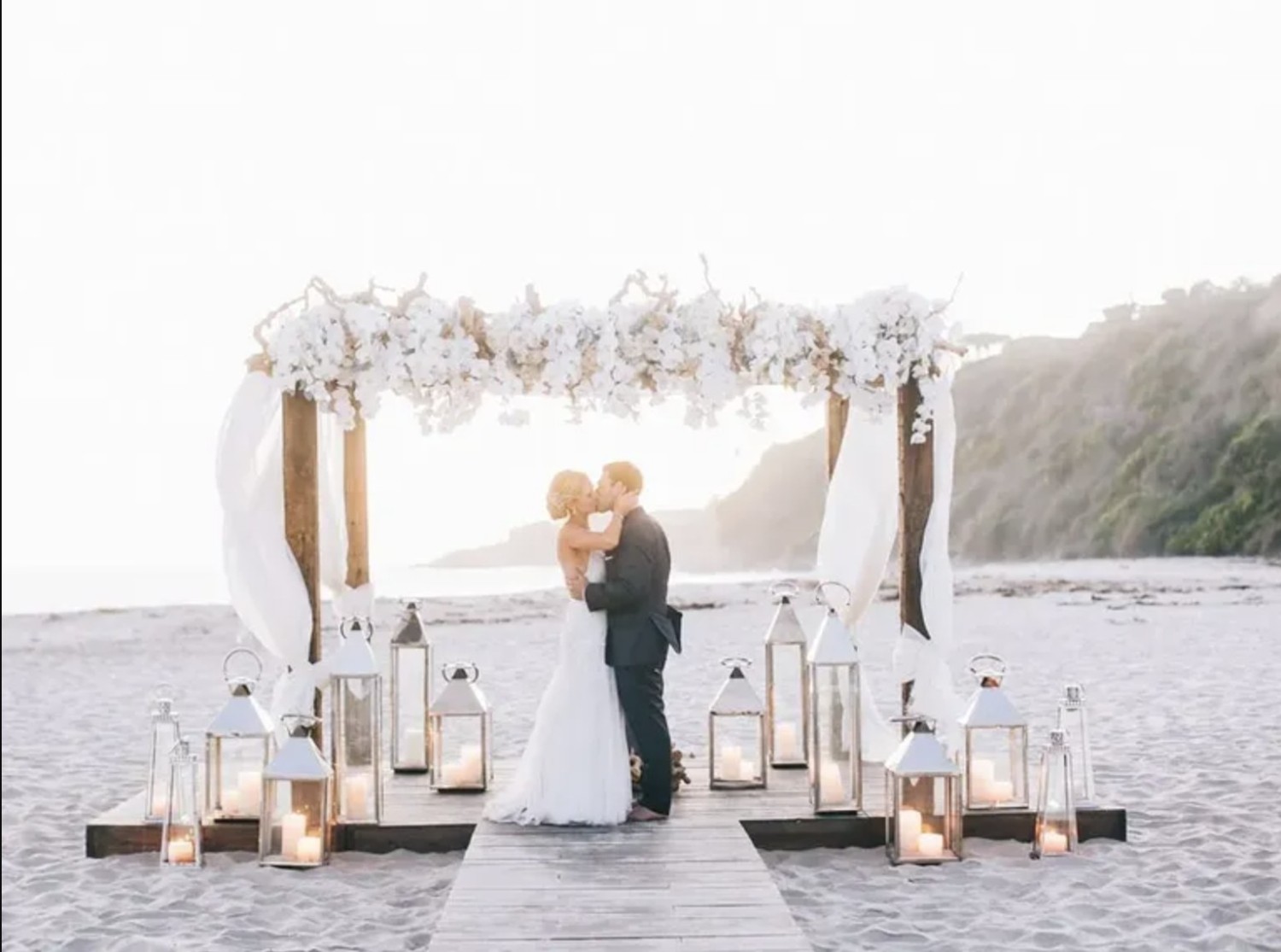 Ideas for lighting an outdoor wedding