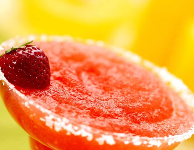 Non-alcoholic cocktails at a wedding.