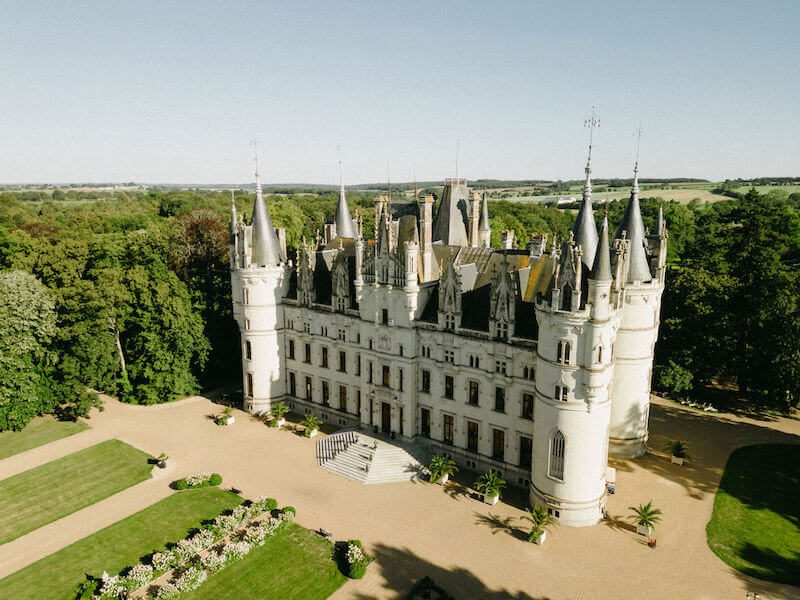 Wedding venues in France.