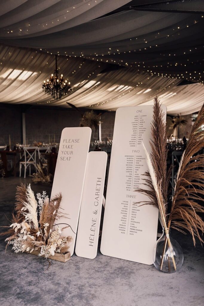 Wedding Seating Charts