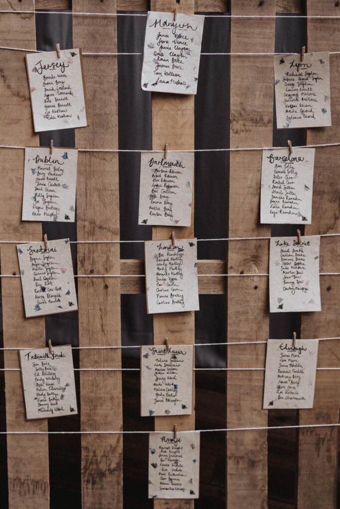 Wedding Seating Charts