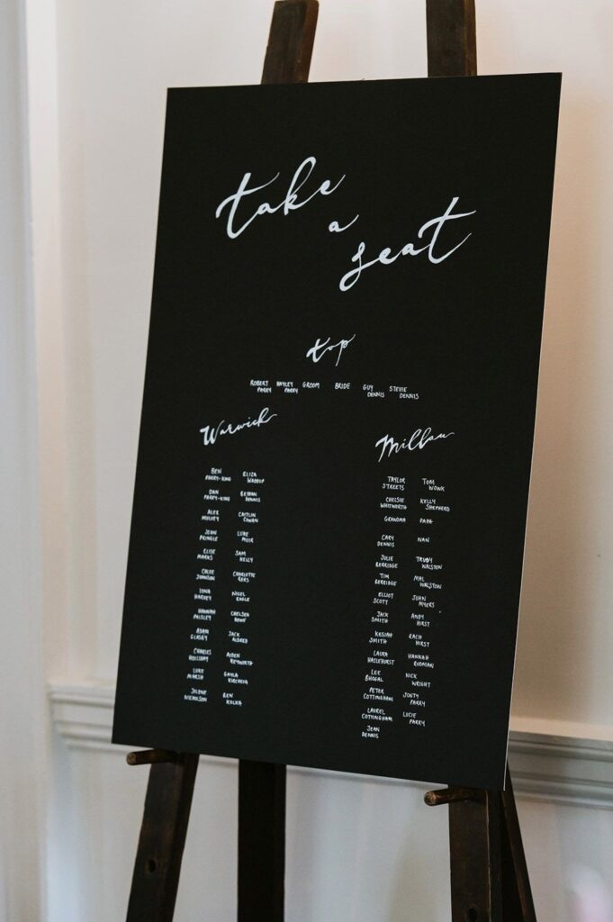 Wedding Seating Charts
