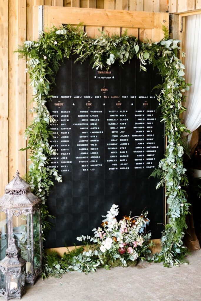 Wedding Seating Charts