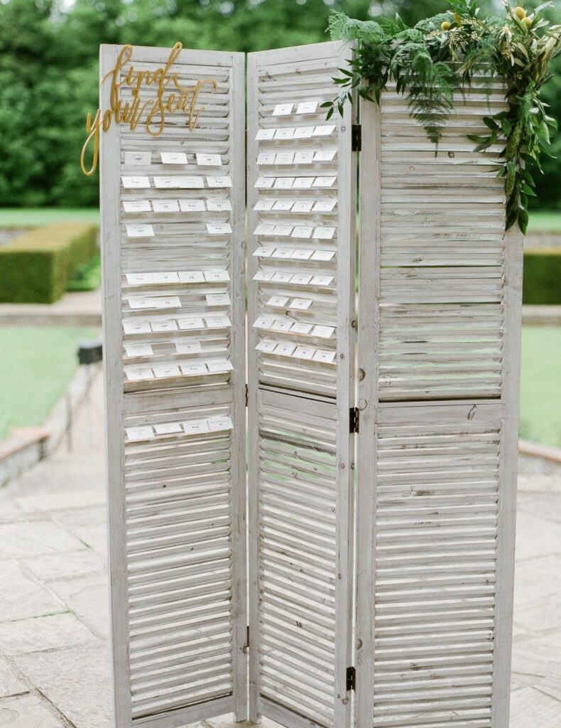 Wedding Seating Charts