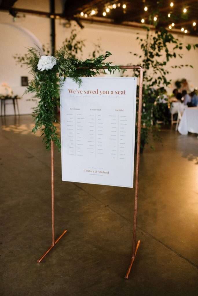 Wedding Seating Charts