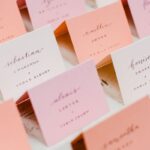 Wedding place card ideas.