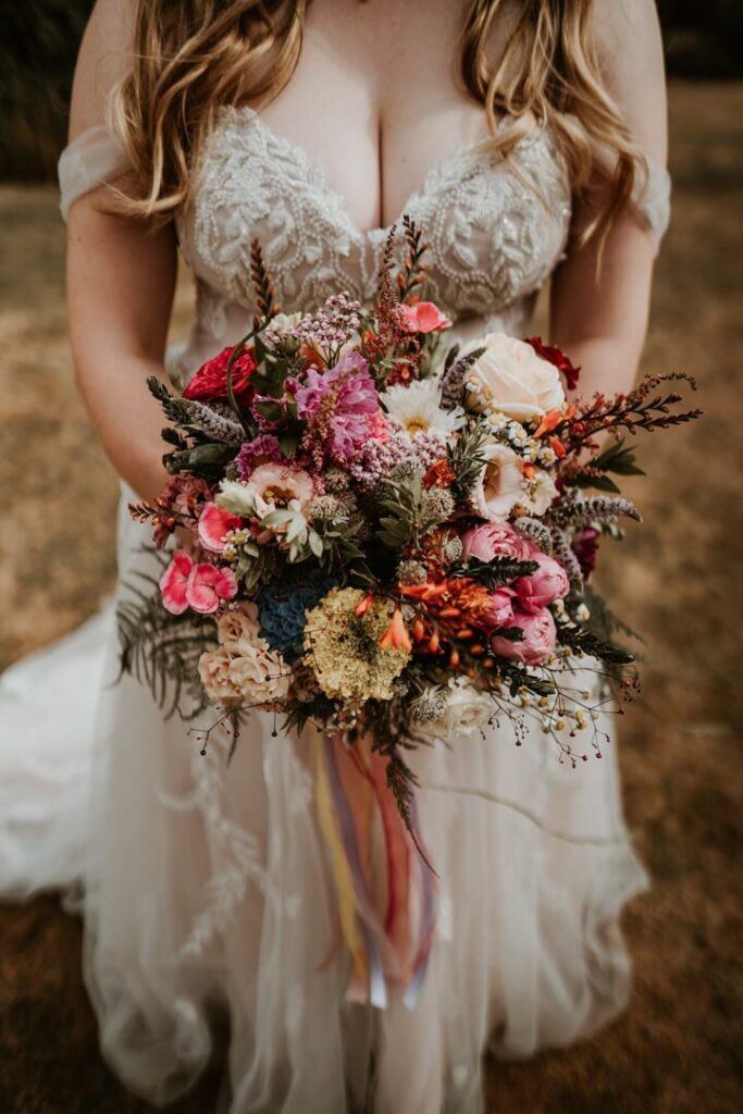 Boho (Bohemian) Style Bridal Bouquet