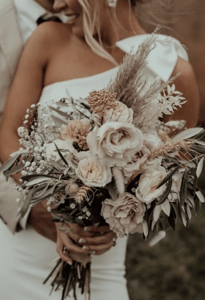 Boho (Bohemian) Style Bridal Bouquet