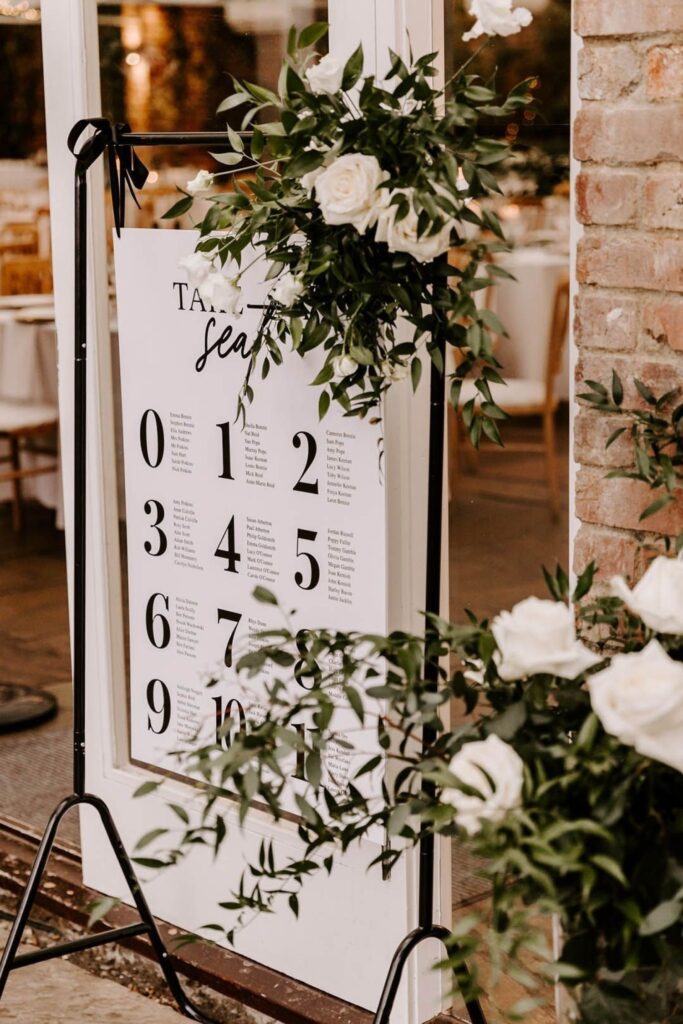 Wedding Seating Charts
