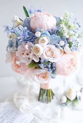 Provence (French Country) Style Bridal Bouquet