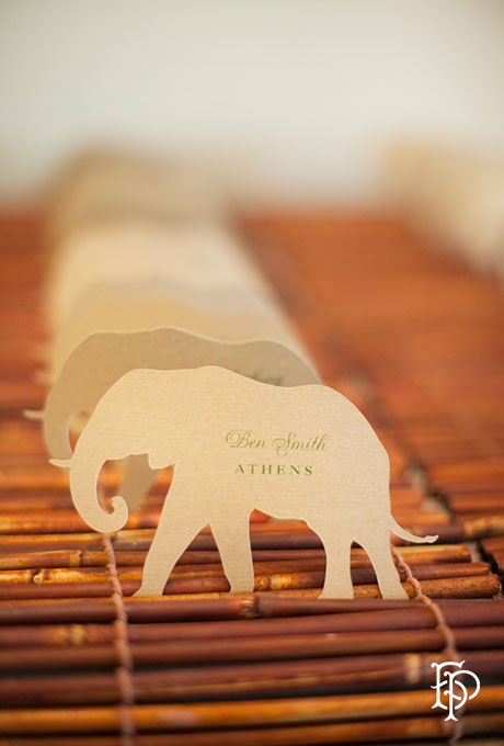 Wedding place card ideas.