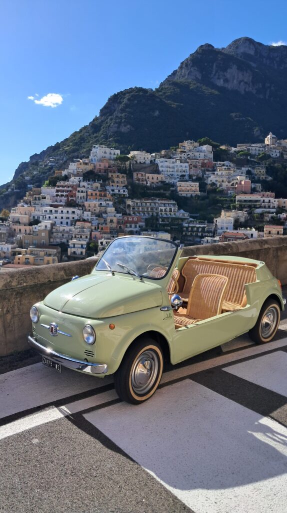 Fiat 500 Rental in Sorrento