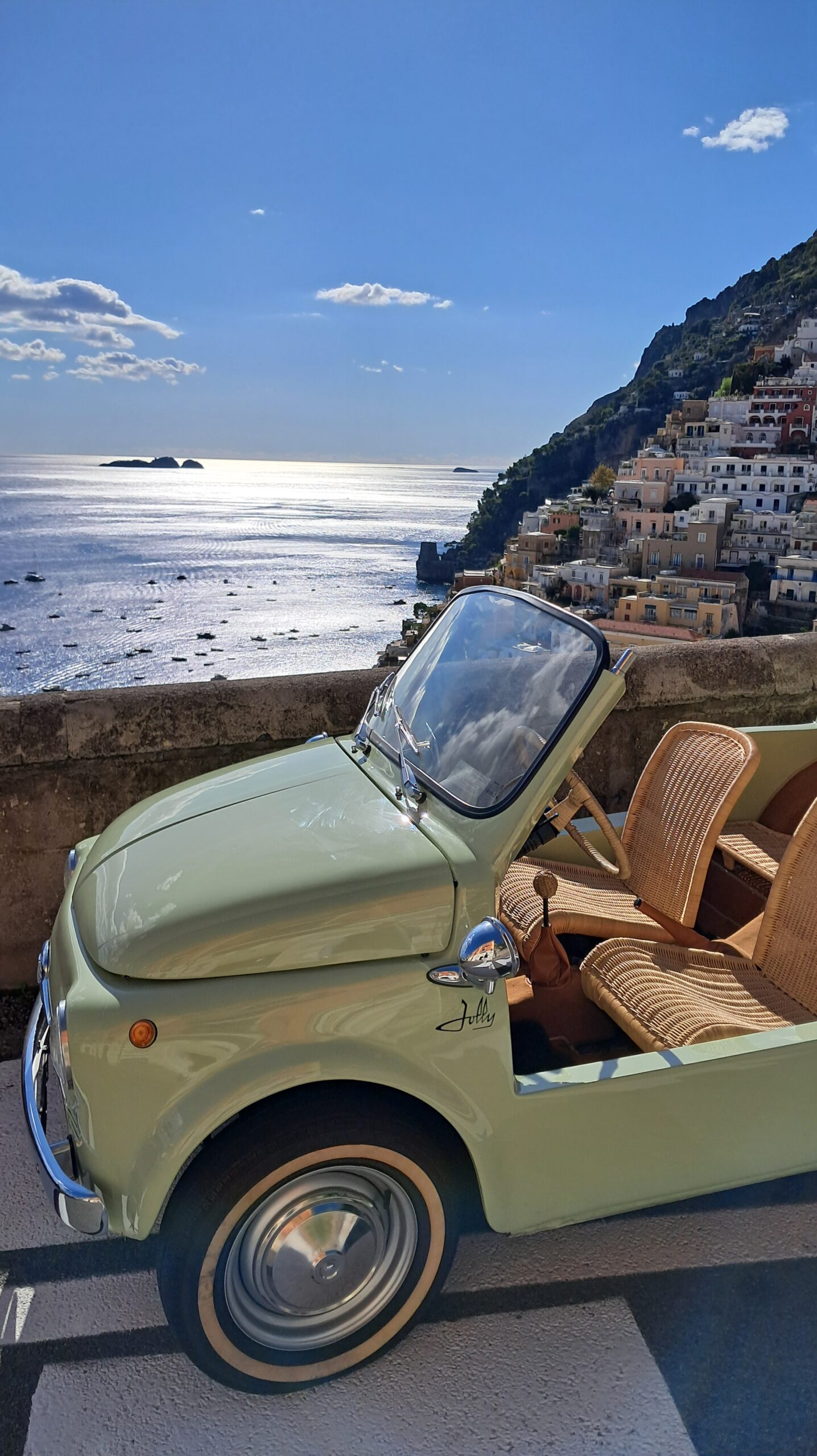 Fiat 500 Rental in Sorrento