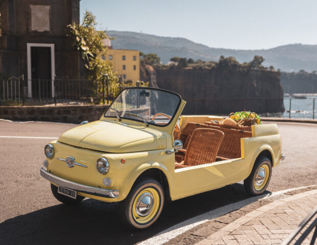 Fiat 500 Rental in Sorrento