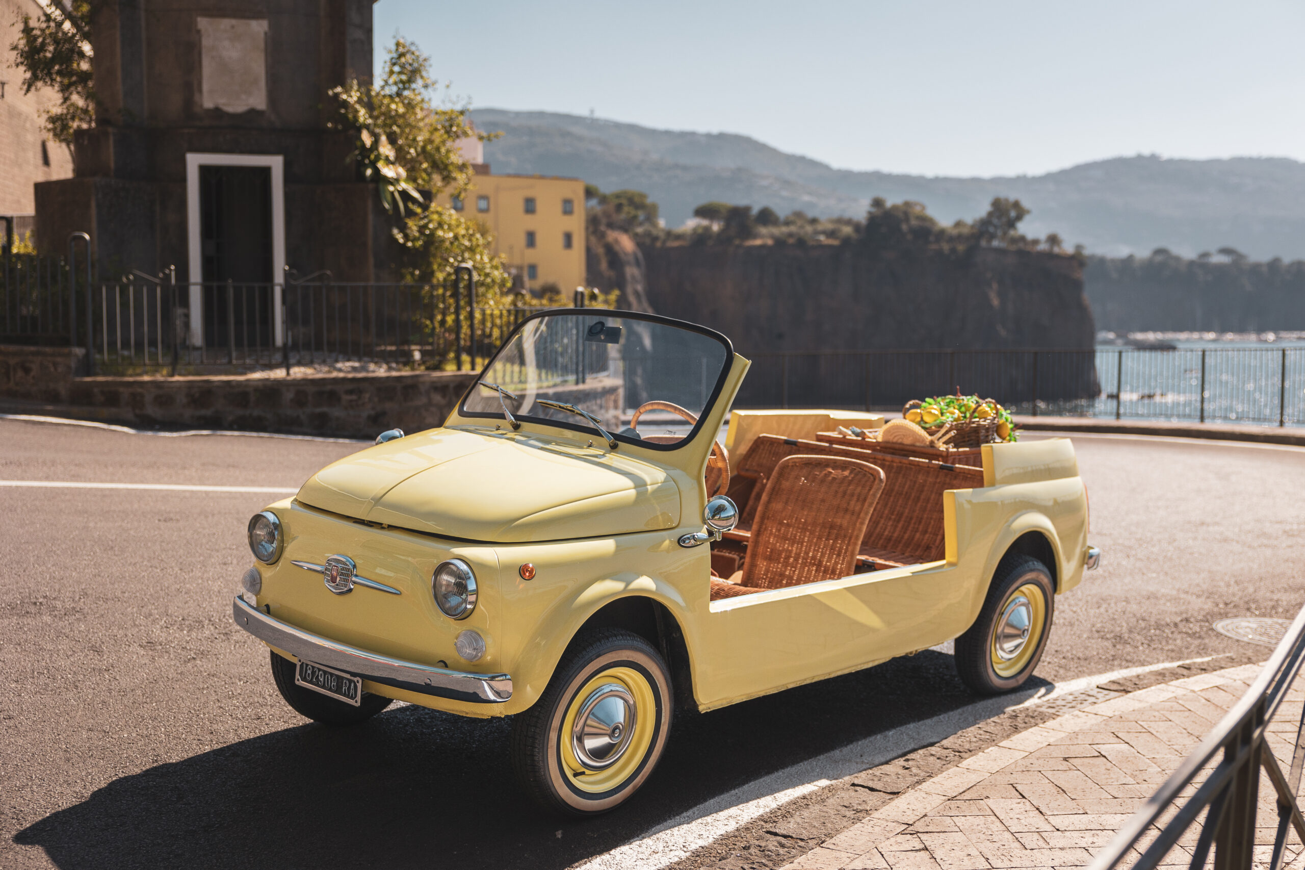 Fiat 500 Rental in Sorrento