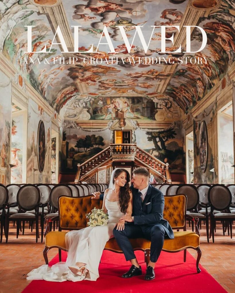 Wedding in Croatia: Real Wedding Inspiration from Ana & Filip