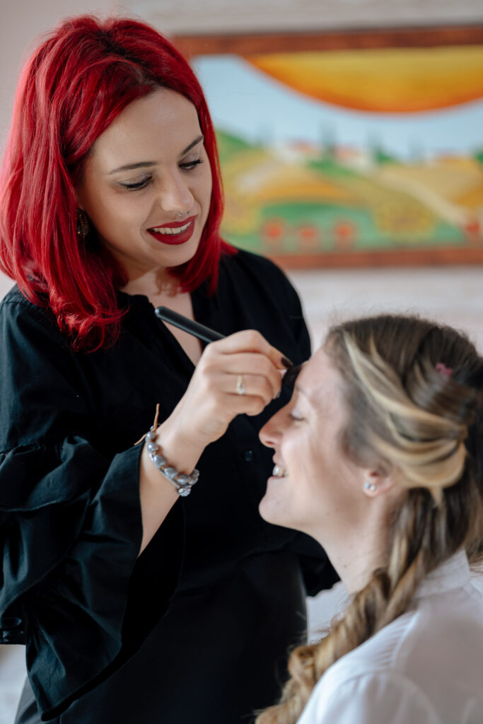 wedding makeup artist Italy
